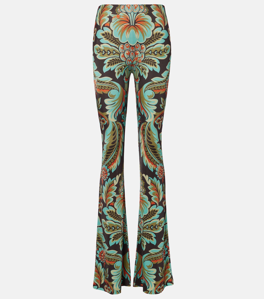 Pantalon évasé imprimé en crêpe | Etro