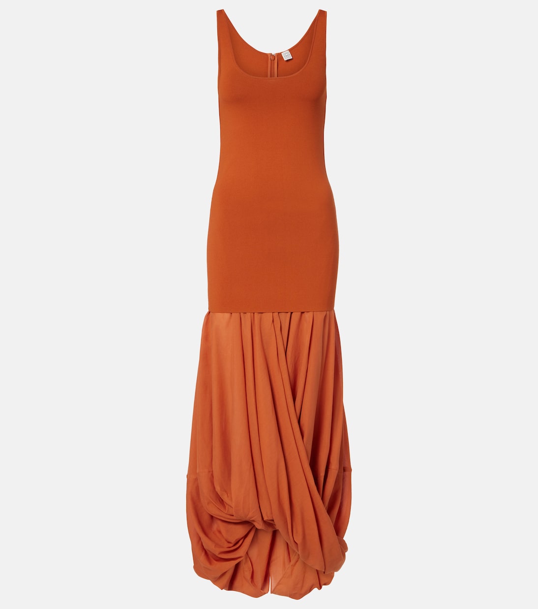 Cocoon jersey midi dress | Toteme
