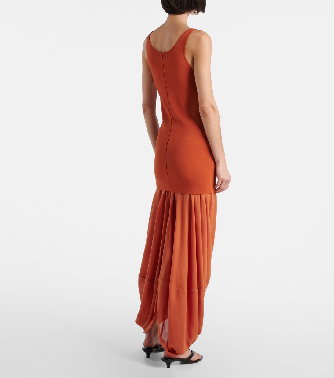 Cocoon jersey midi dress | Toteme