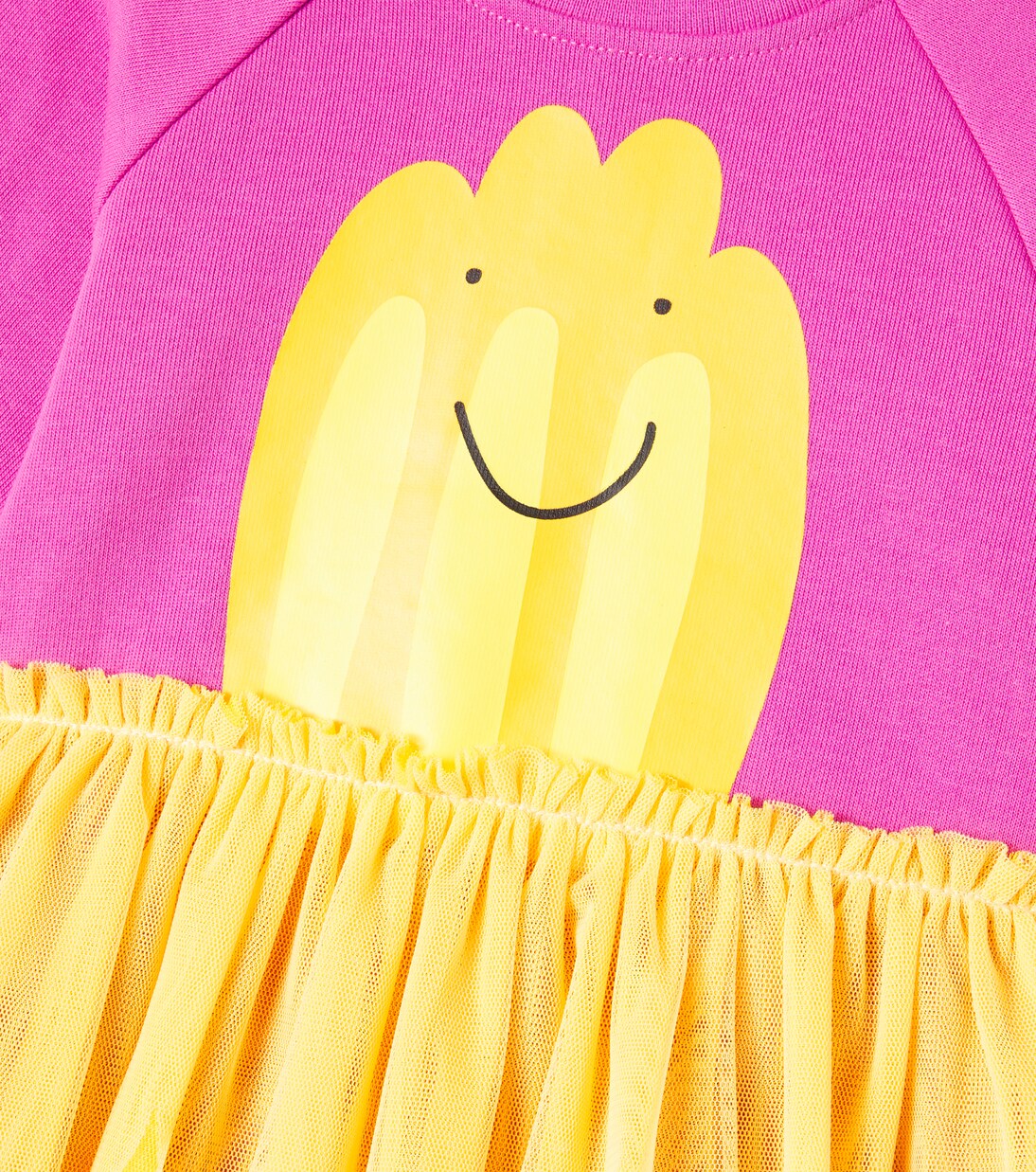 Baby printed cotton jersey dress | Stella McCartney Kids