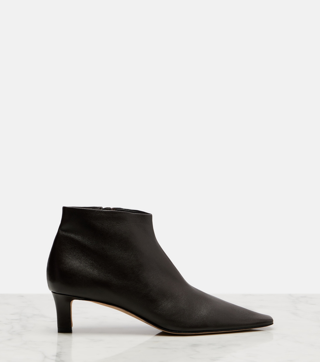 Ankle Boots Carla 45 aus Leder | The Row