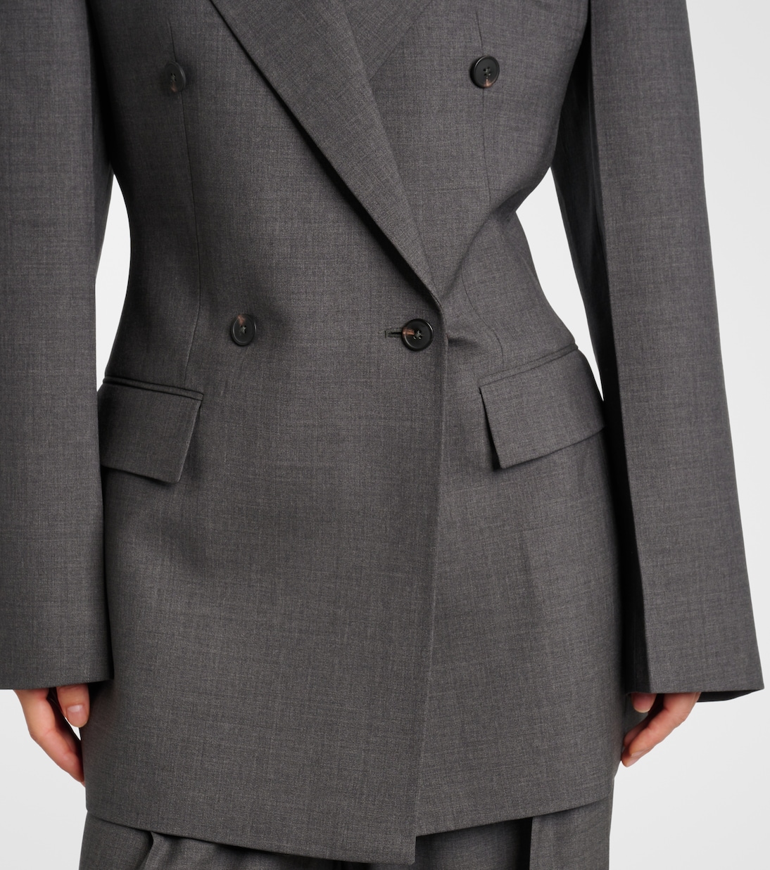 Blazer Hourglass en laine | Róhe