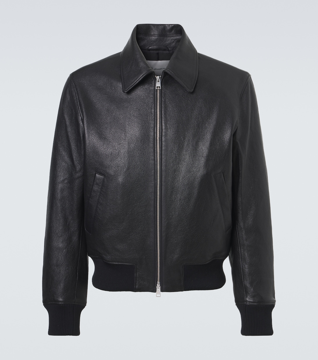 Leather blouson jacket | Ami Paris
