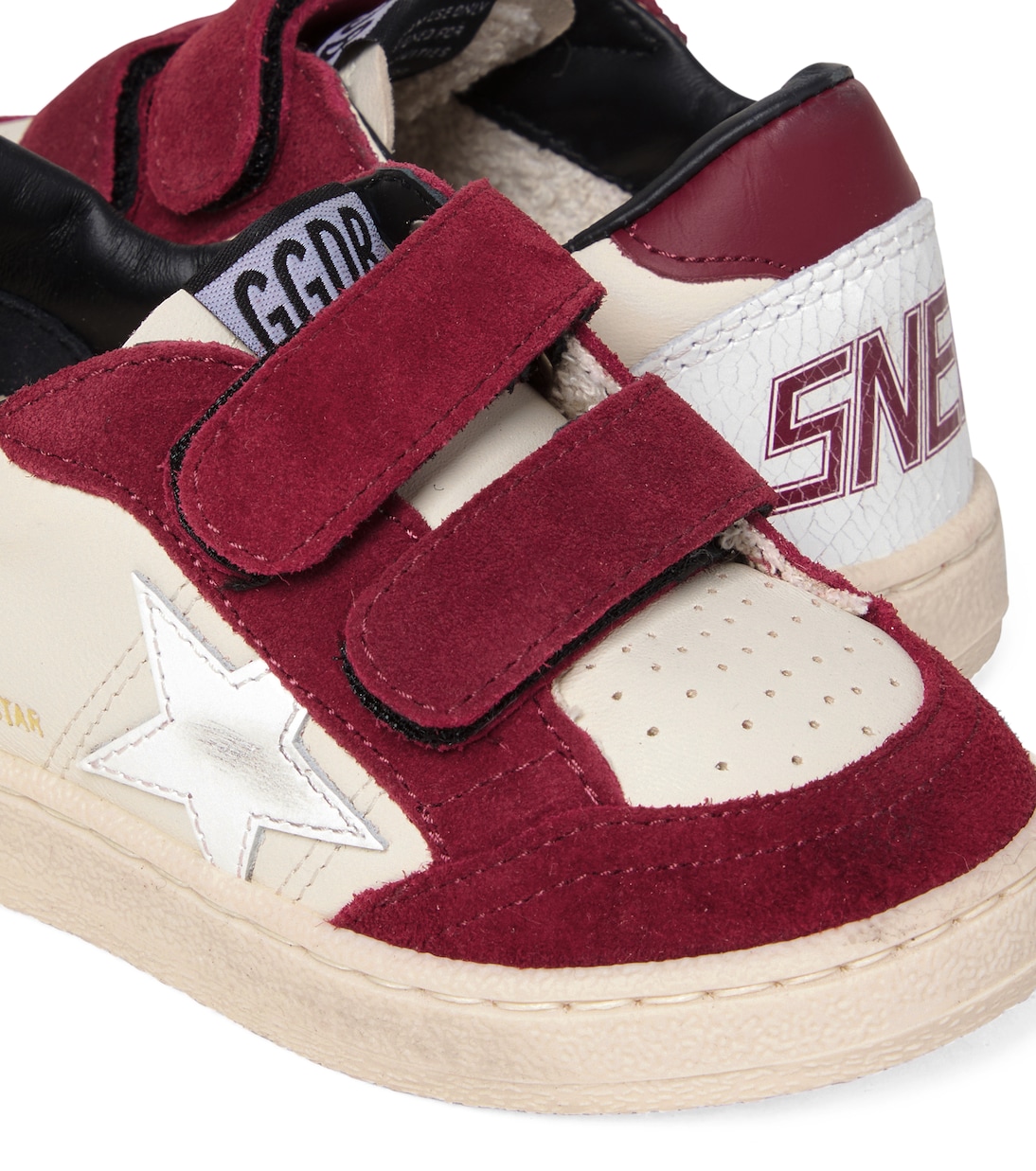 Sneakers Ball Star aus Veloursleder und Leder | Golden Goose Kids