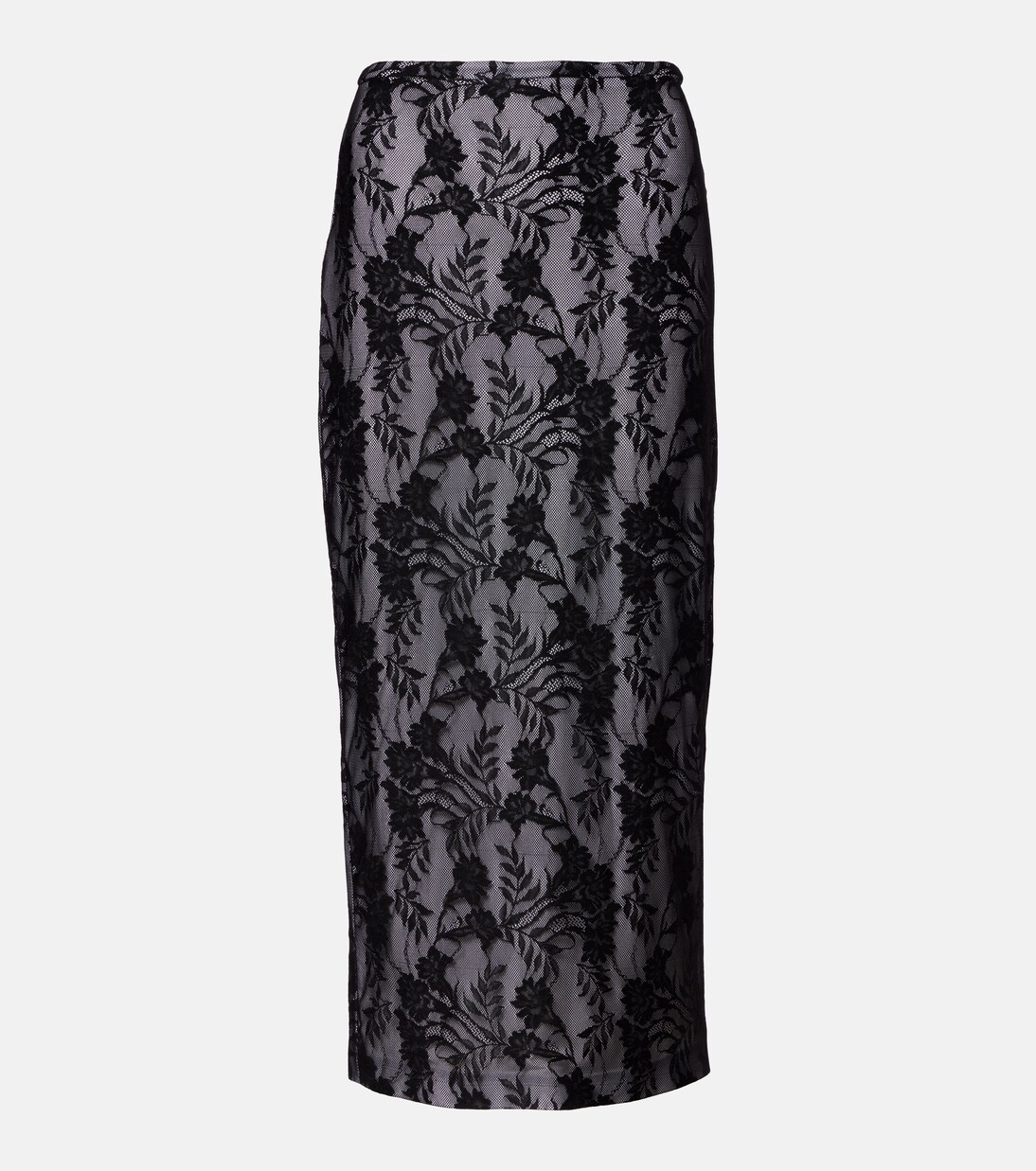 Lace midi skirt | Norma Kamali