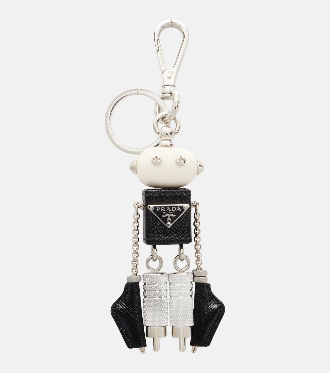 Leather bag charm | Prada