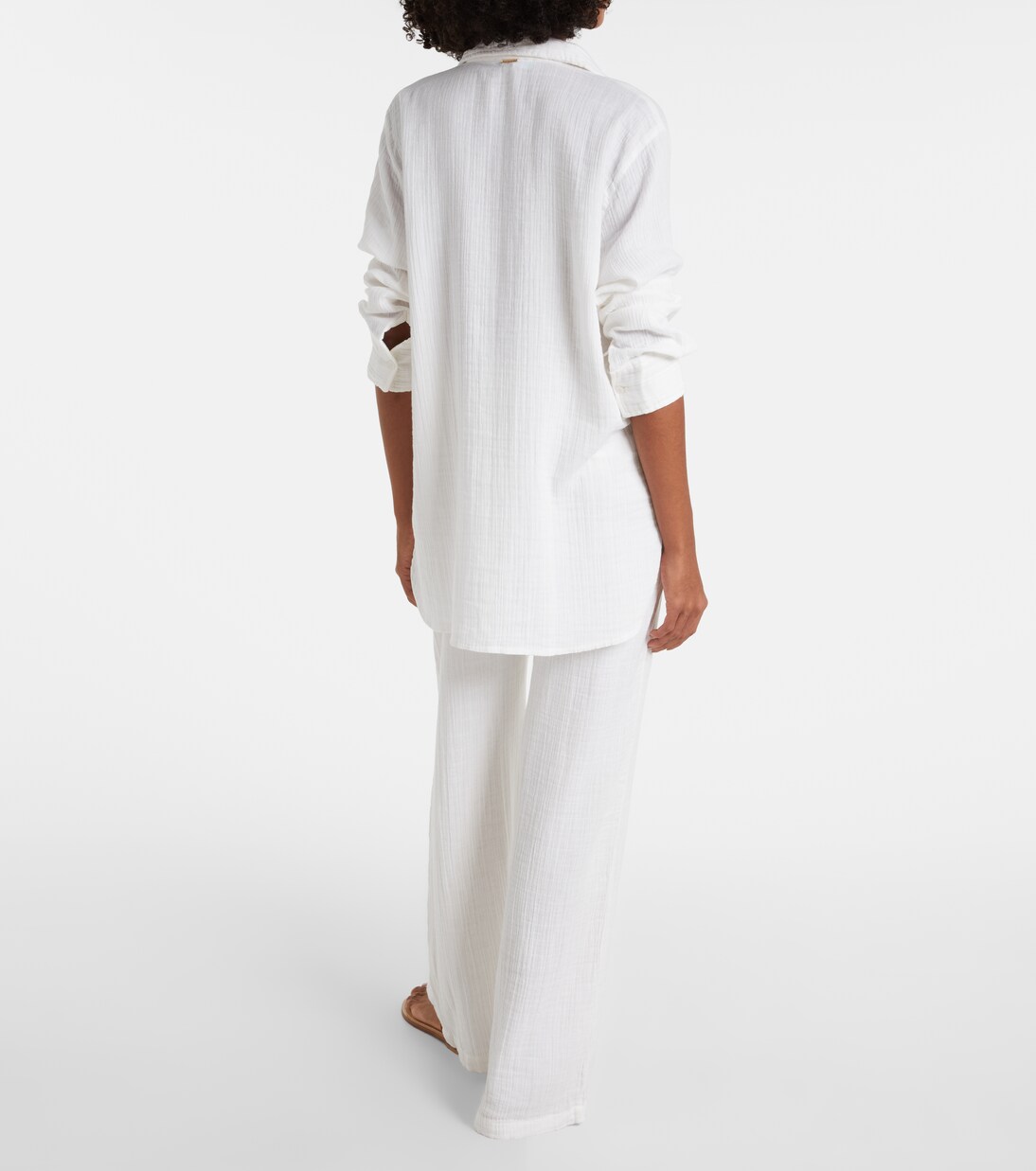 Krissy cotton wide-leg pants | Melissa Odabash