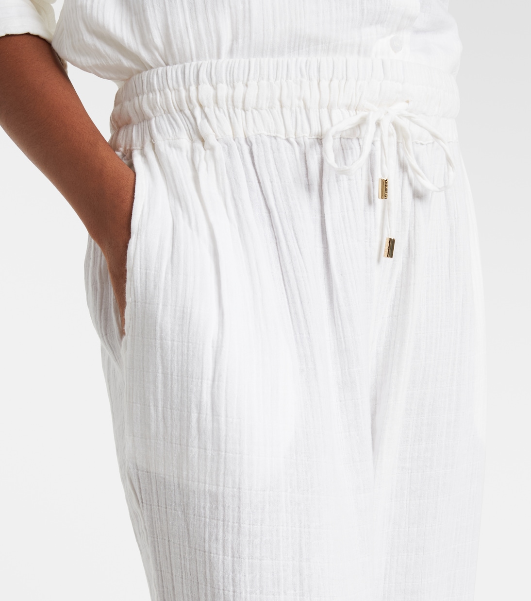 Krissy cotton wide-leg pants | Melissa Odabash