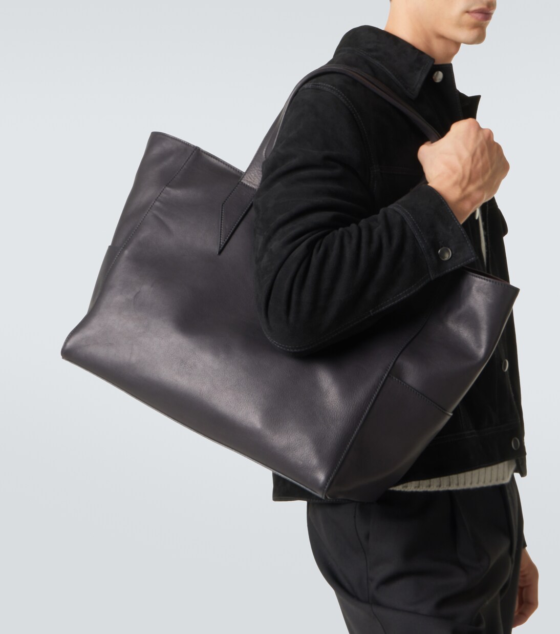 Weekender Passerby East-West aus Leder | Métier