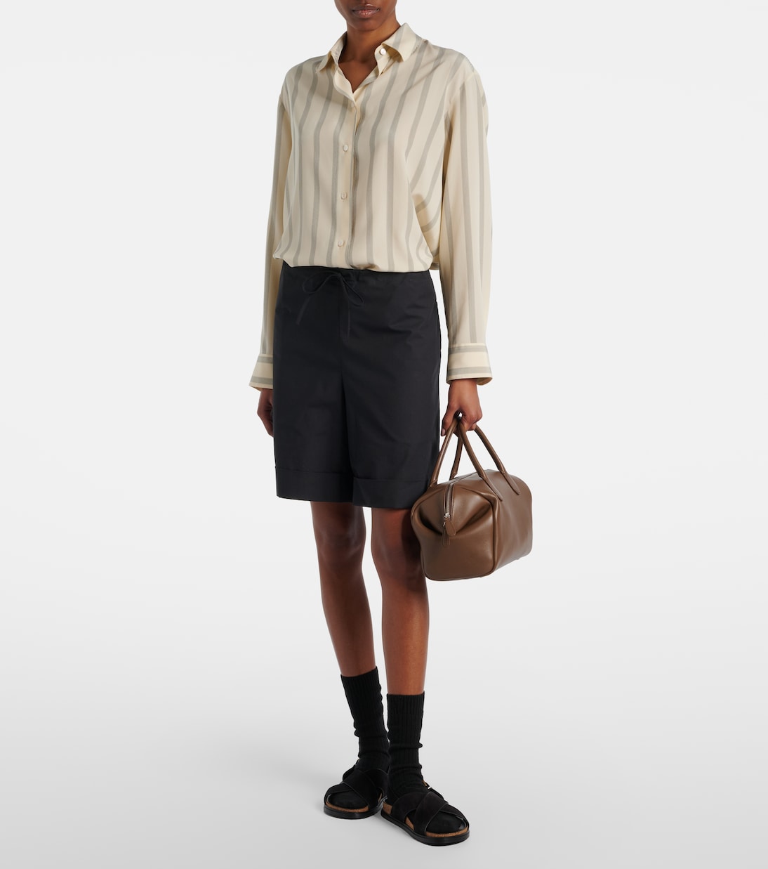 Borsa Faye in pelle | The Row