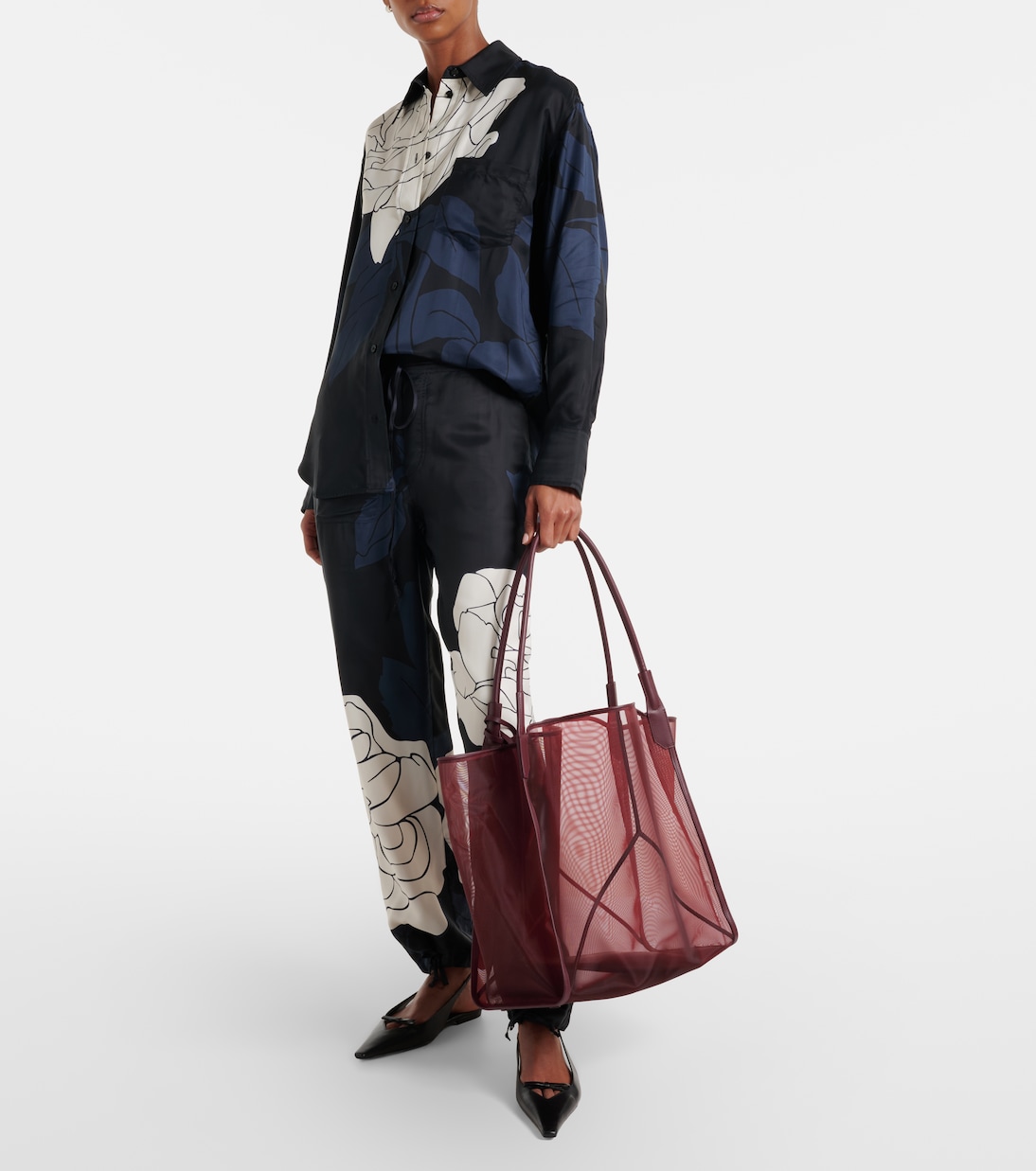 Victoria Medium mesh tote bag | Victoria Beckham