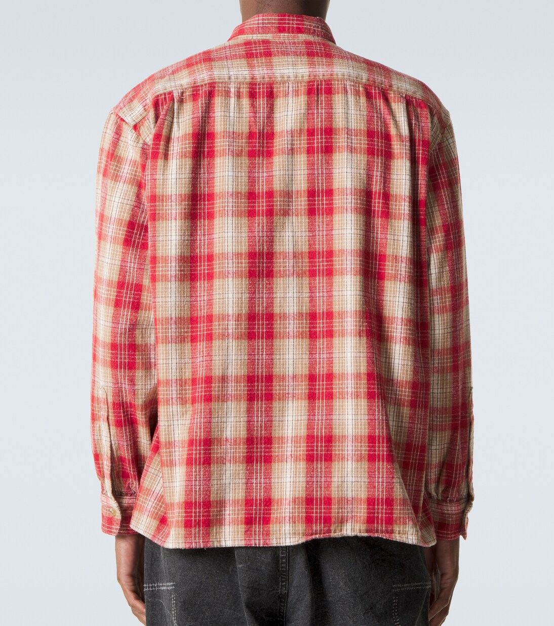 Vintage cotton and silk twill shirt | A.Presse