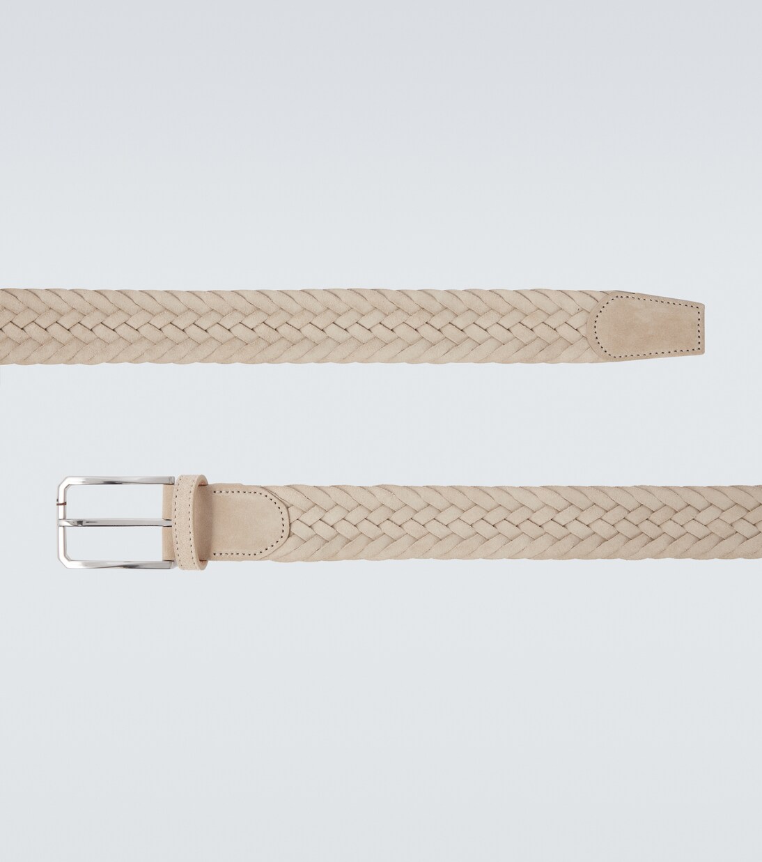 Braided suede belt | Canali