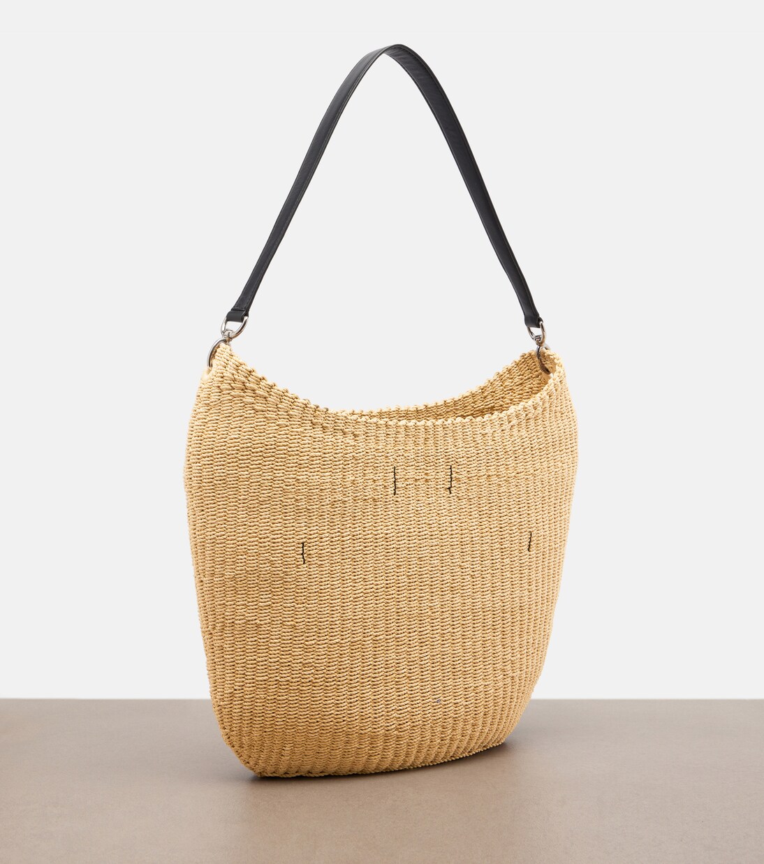 Small Slope Sling woven shoulder bag | Phoebe Philo