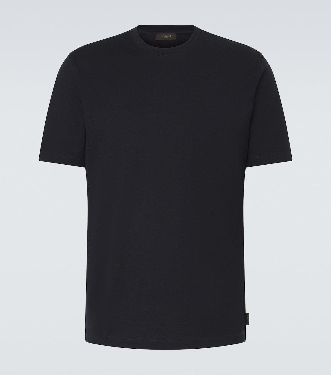 Cotton and silk jersey T-shirt | Slowear