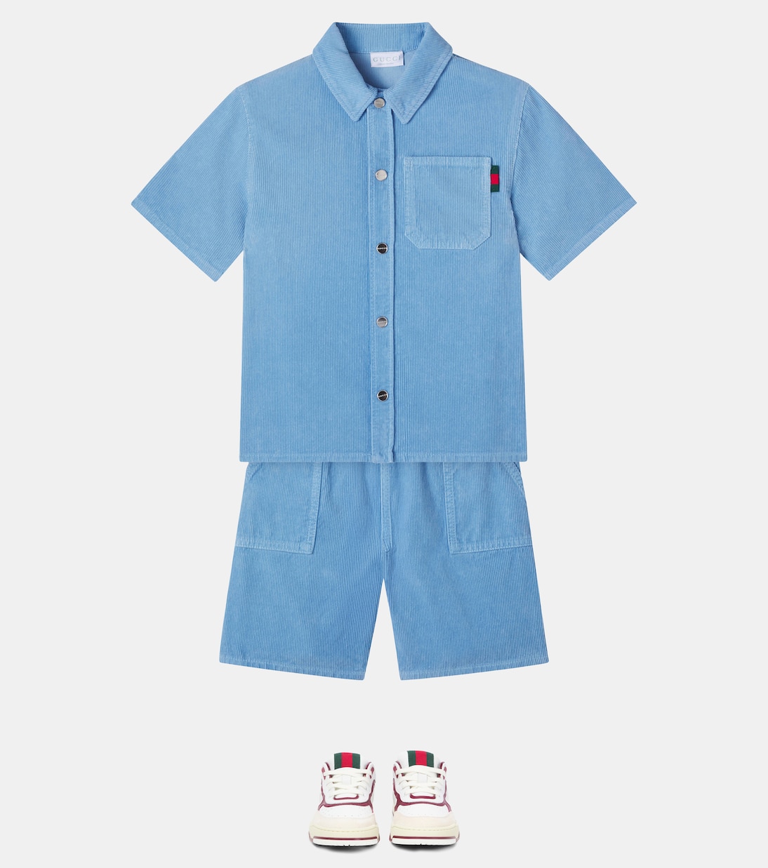 Bermuda-Shorts aus Baumwoll-Cord | Gucci Kids