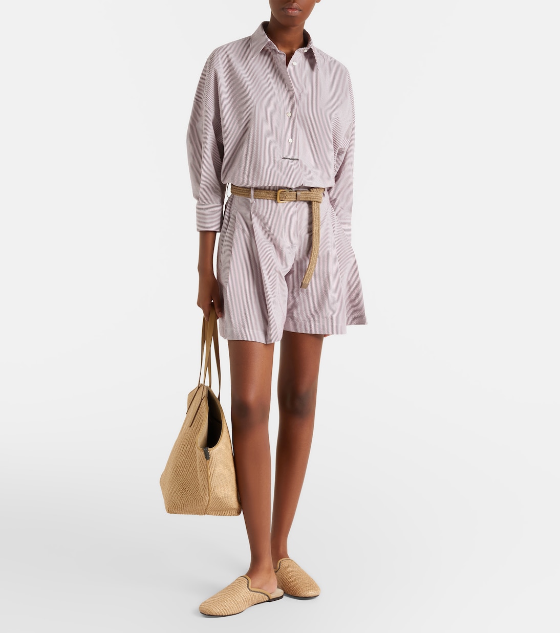 Hemd aus einem Baumwollgemisch | Brunello Cucinelli