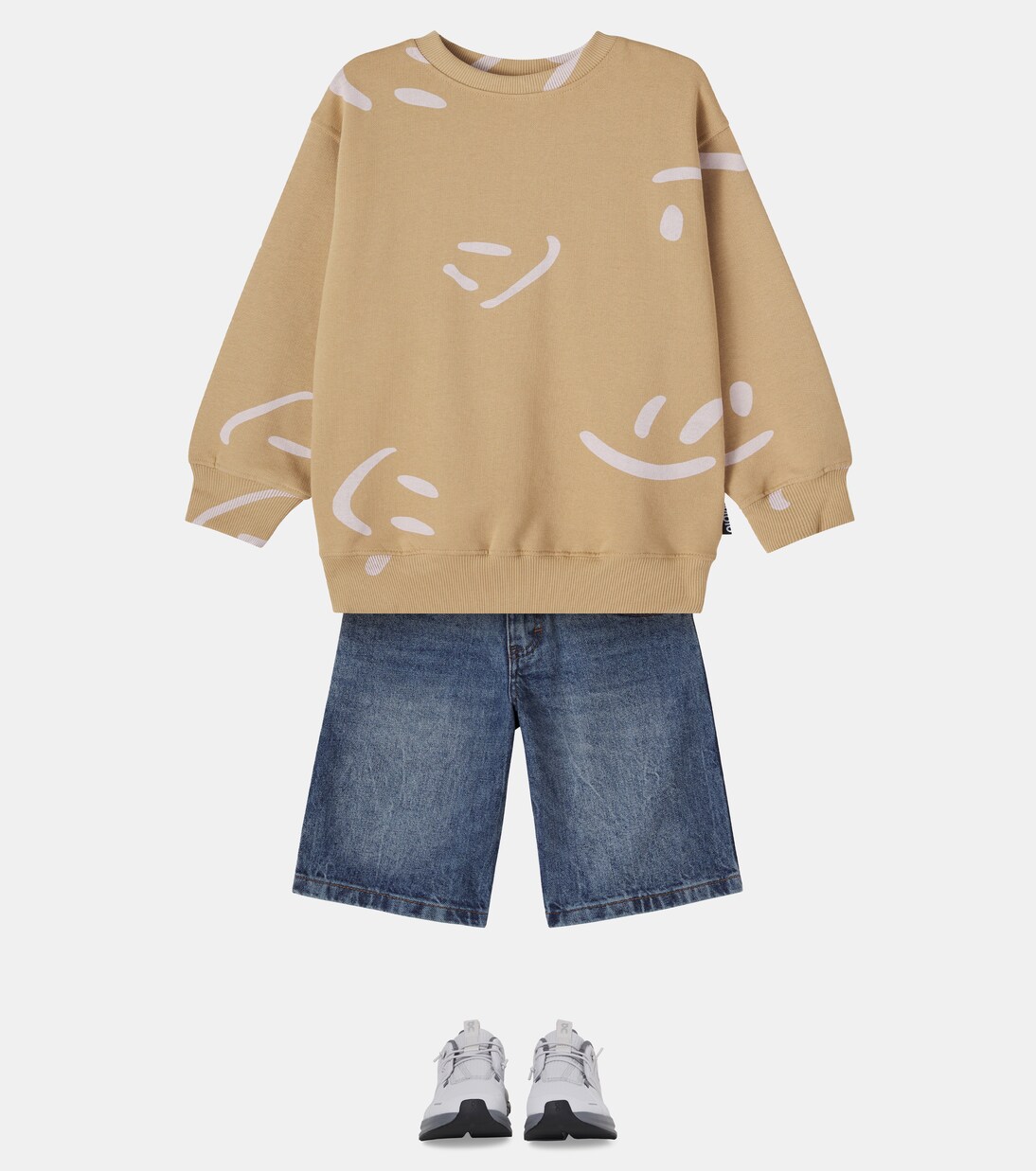 Alphie denim Bermuda shorts | Molo