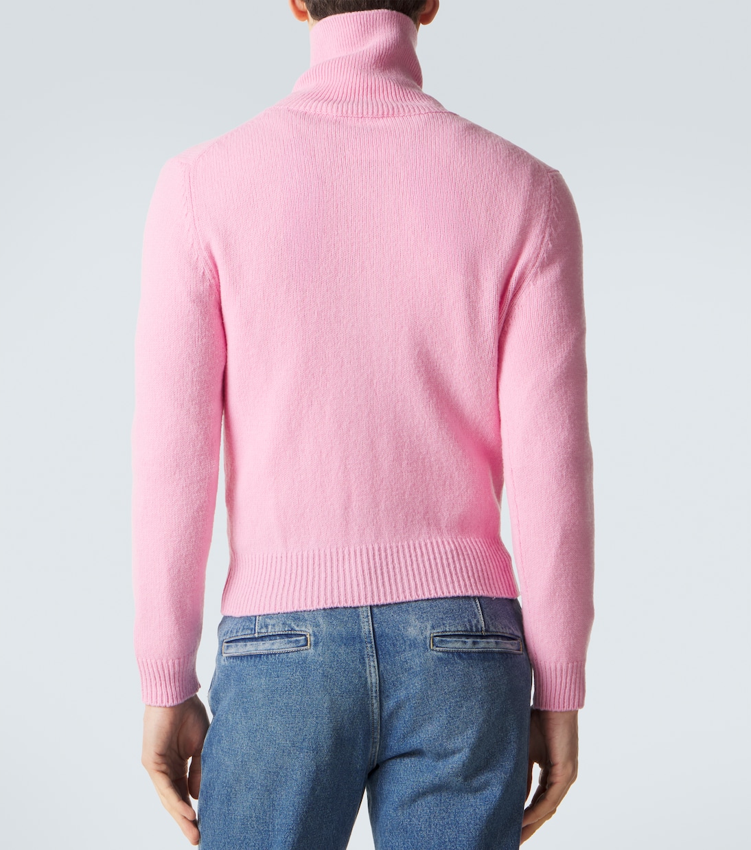 Pullover in misto lana con zip | Jil Sander
