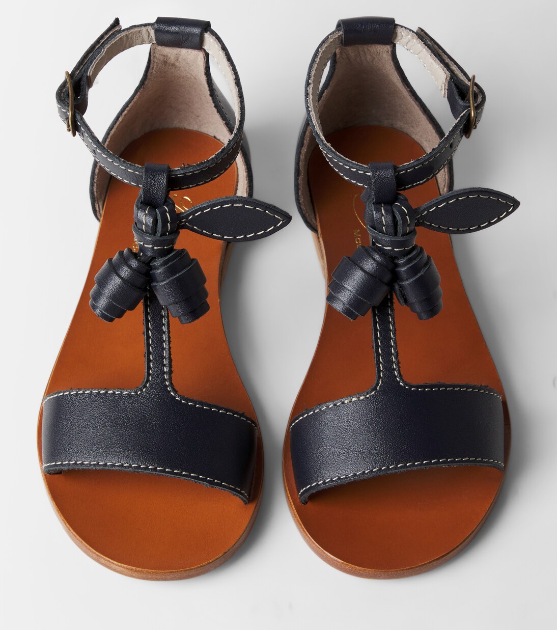 Sandales Elmas en cuir  | Bonpoint