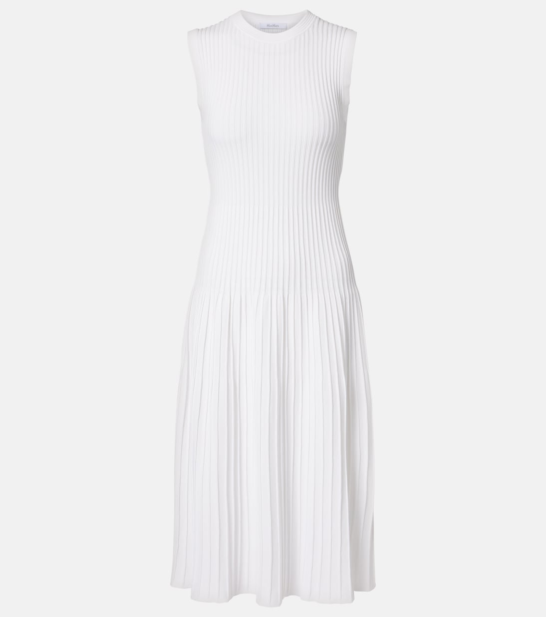 Robe midi Egizio en maille côtelée | Max Mara