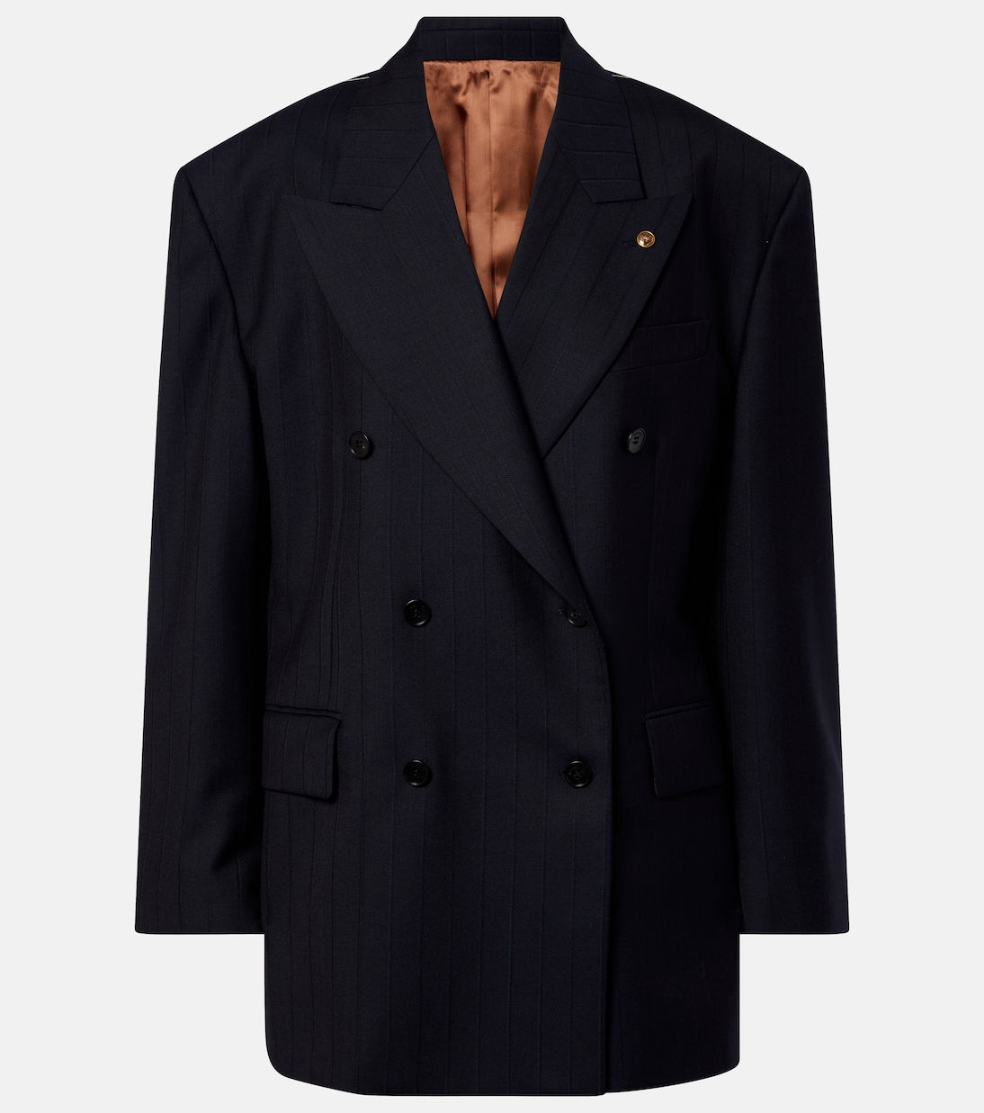 Oversize-Blazer aus Schurwolle | Versace