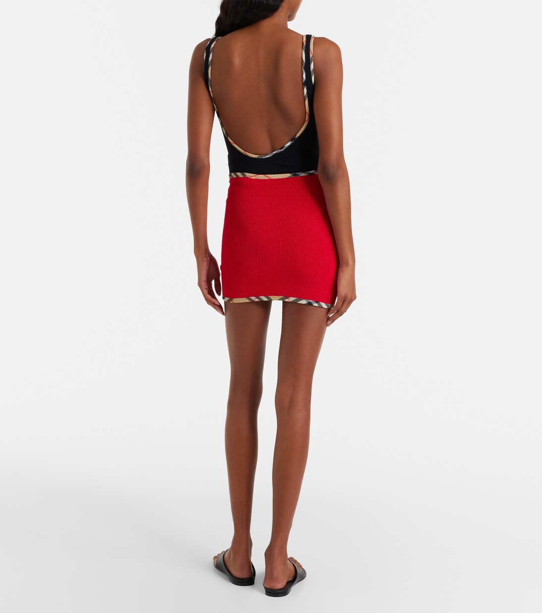 x Hunza G Devyn beach cover-up | Burberry