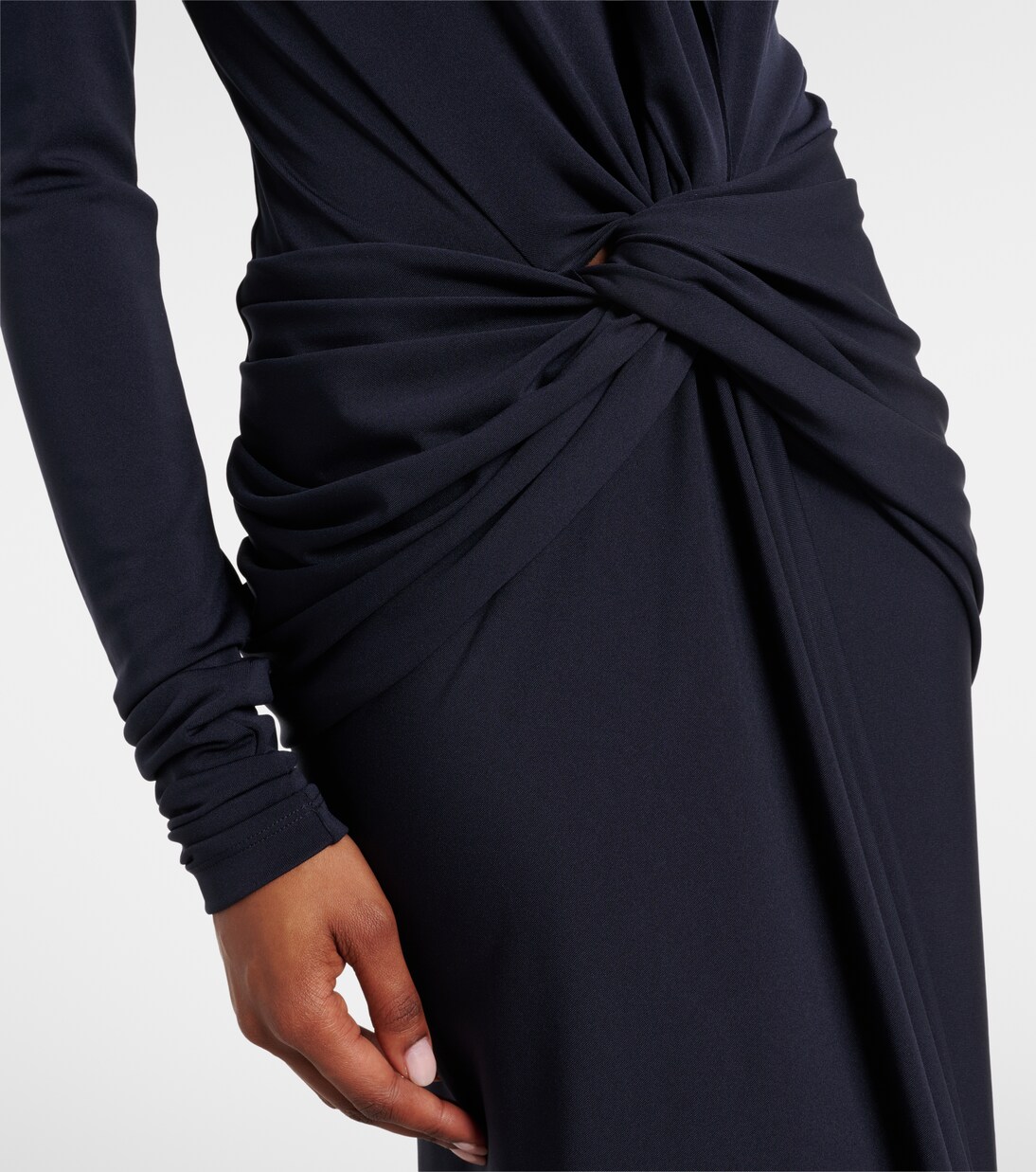 Abito lungo in jersey | Victoria Beckham