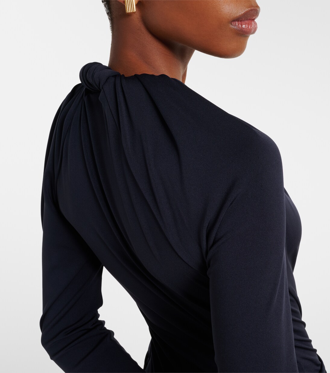 Abito lungo in jersey | Victoria Beckham