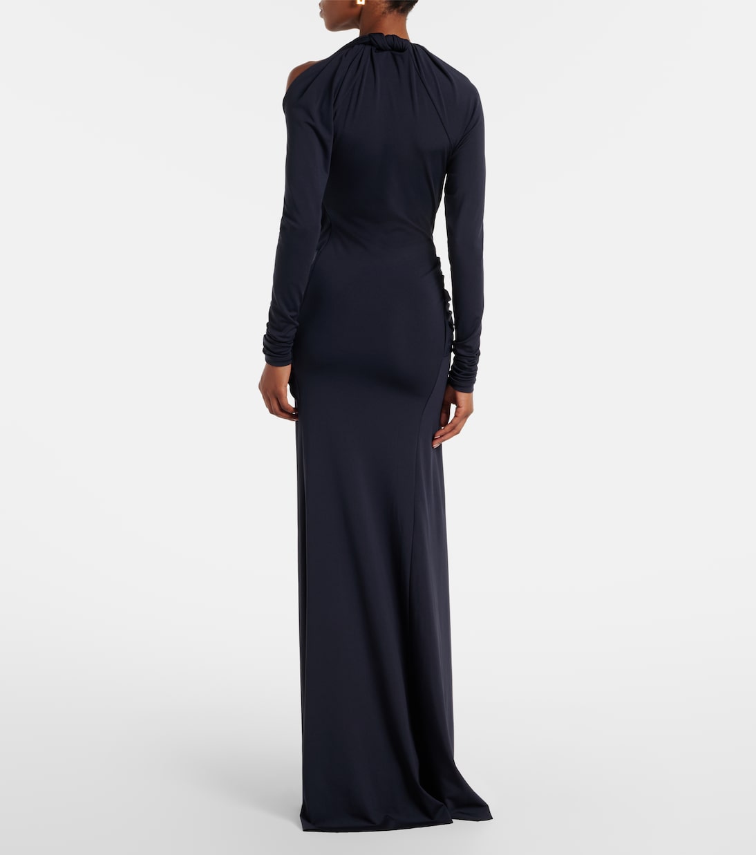 Abito lungo in jersey | Victoria Beckham