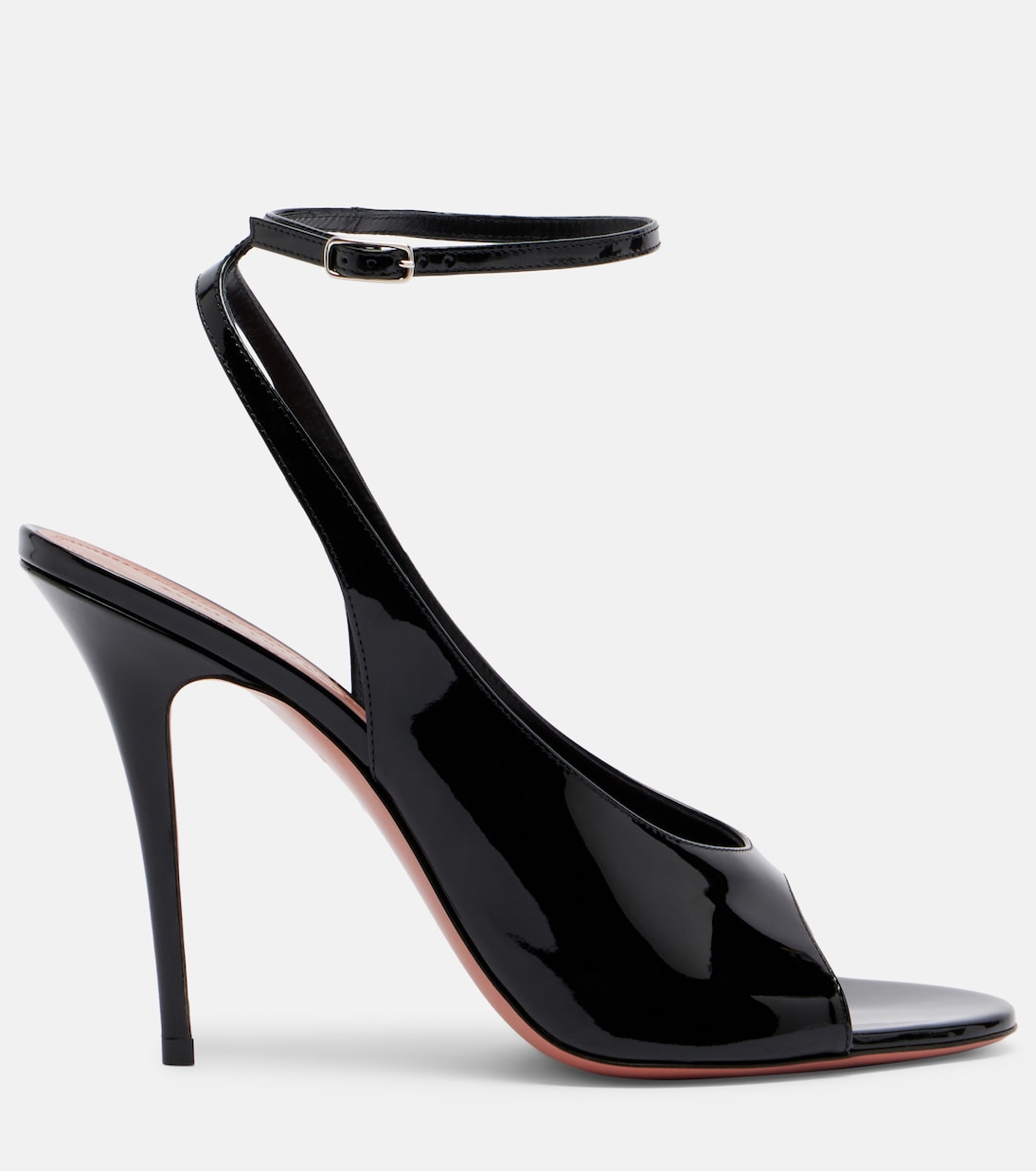 Anok patent leather slingback sandals | Amina Muaddi