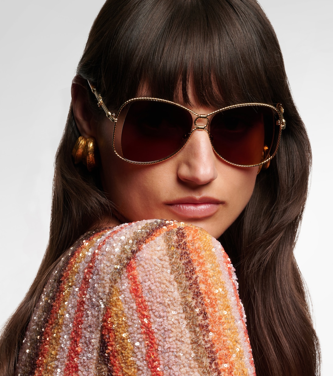 Oversize-Sonnenbrille Malibu | Aquazzura