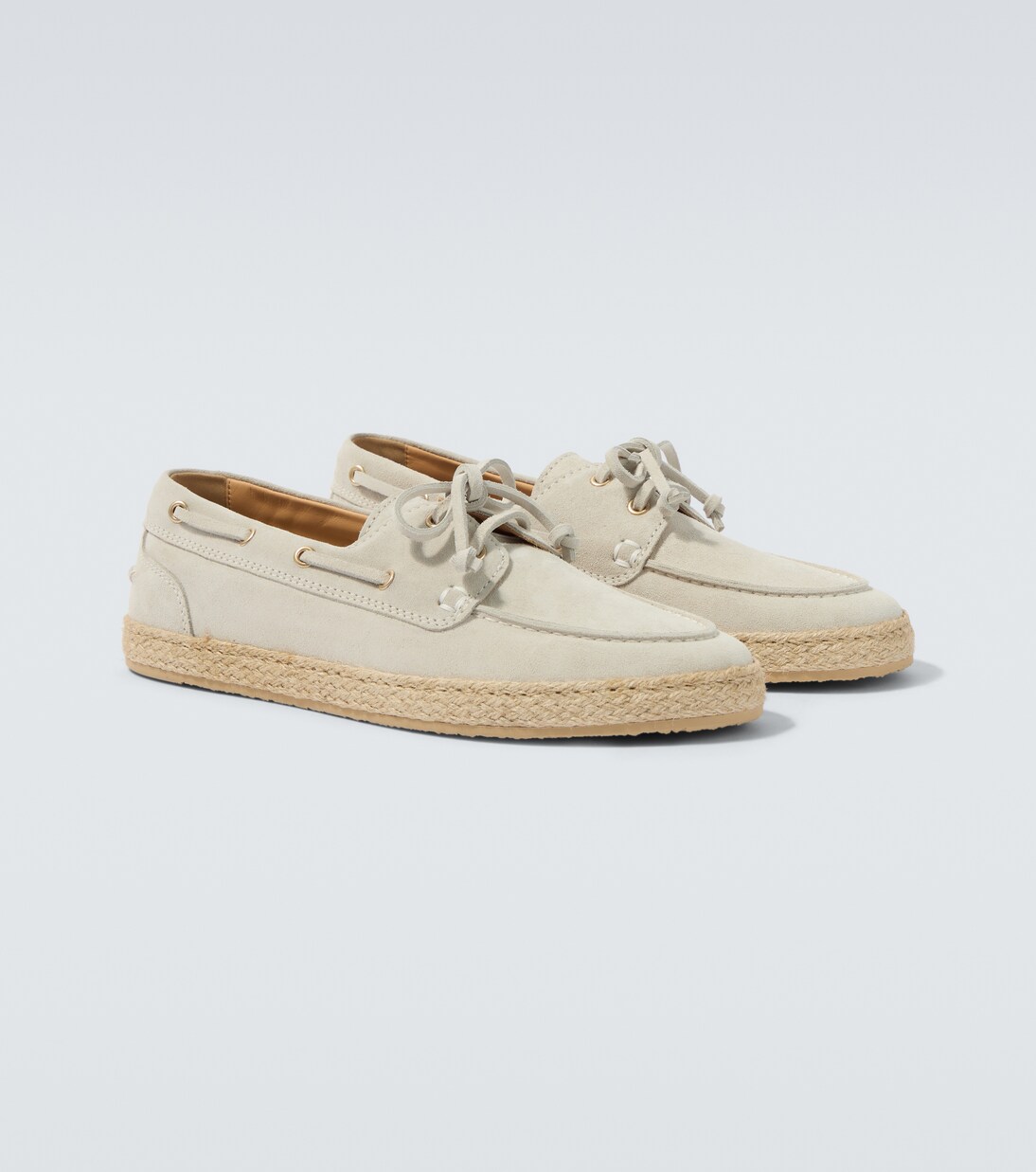 Suede boat shoes | Brunello Cucinelli