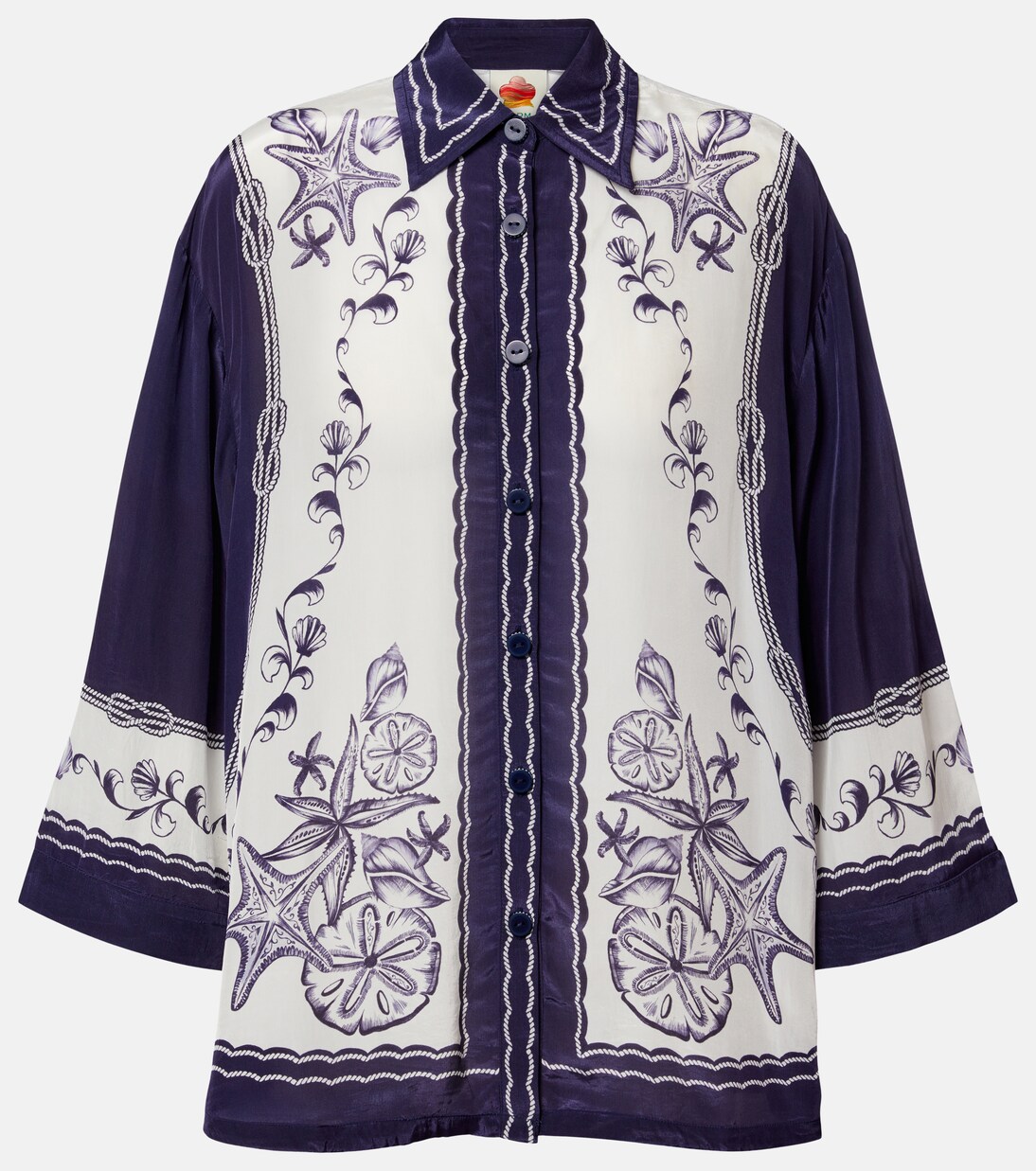 Coast Scarf floral shirt | Farm Rio