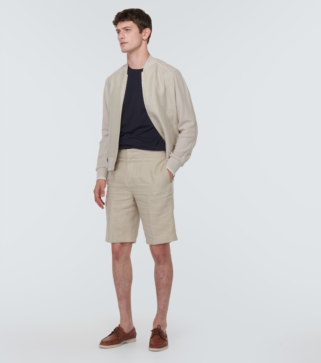 T-shirt en soie et coton | Loro Piana