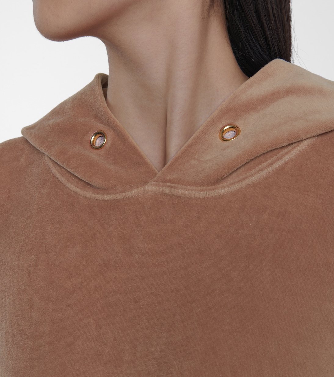 Hoodie aus Samt | Les Tien