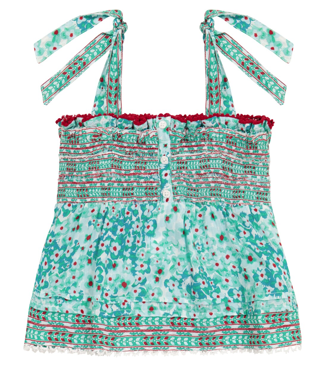 Cindy floral top | Poupette St Barth Kids