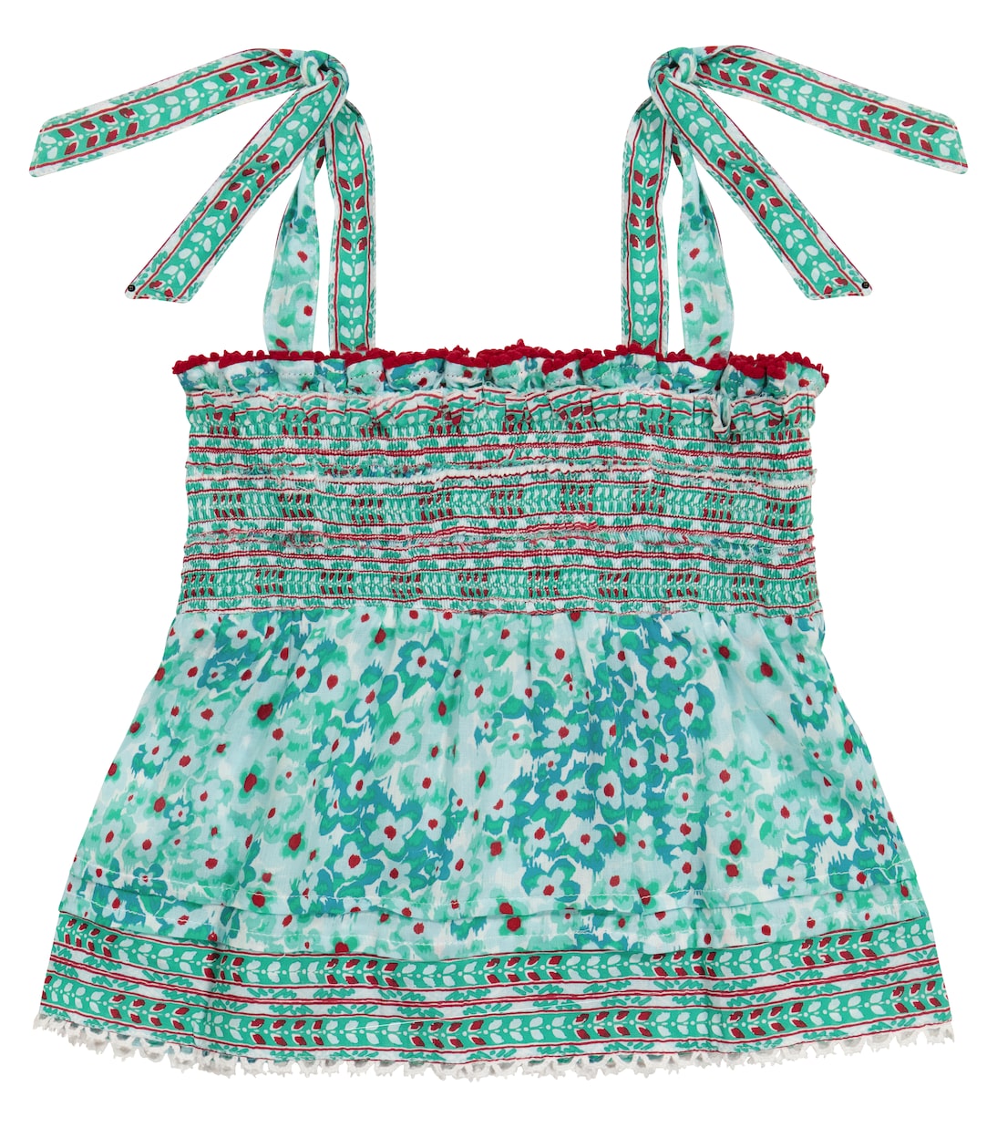 Cindy floral top | Poupette St Barth Kids