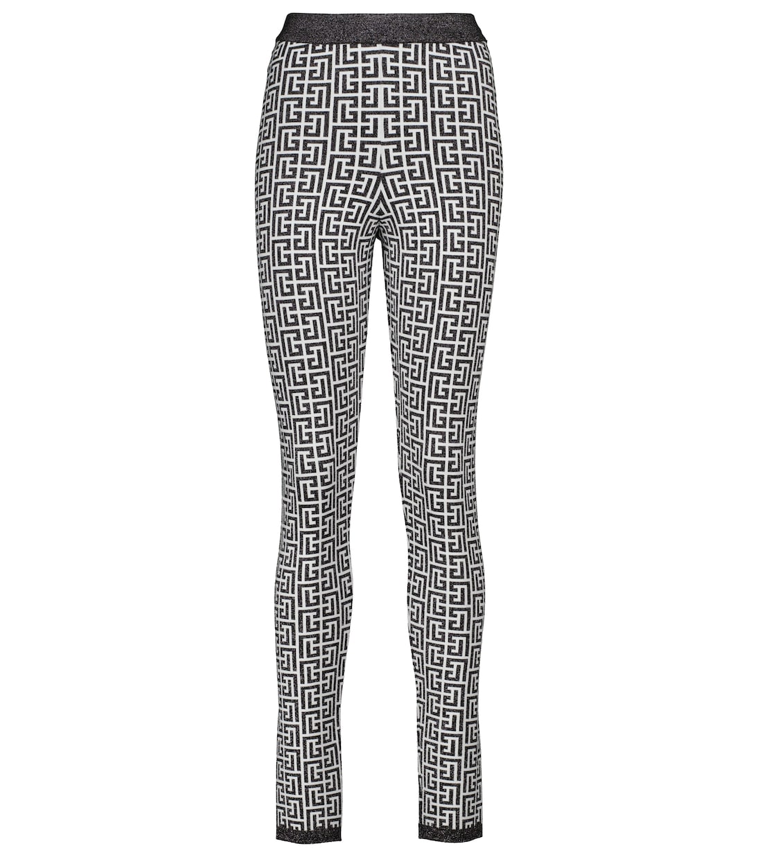 Leggings aus Jacquard-Strick | Balmain