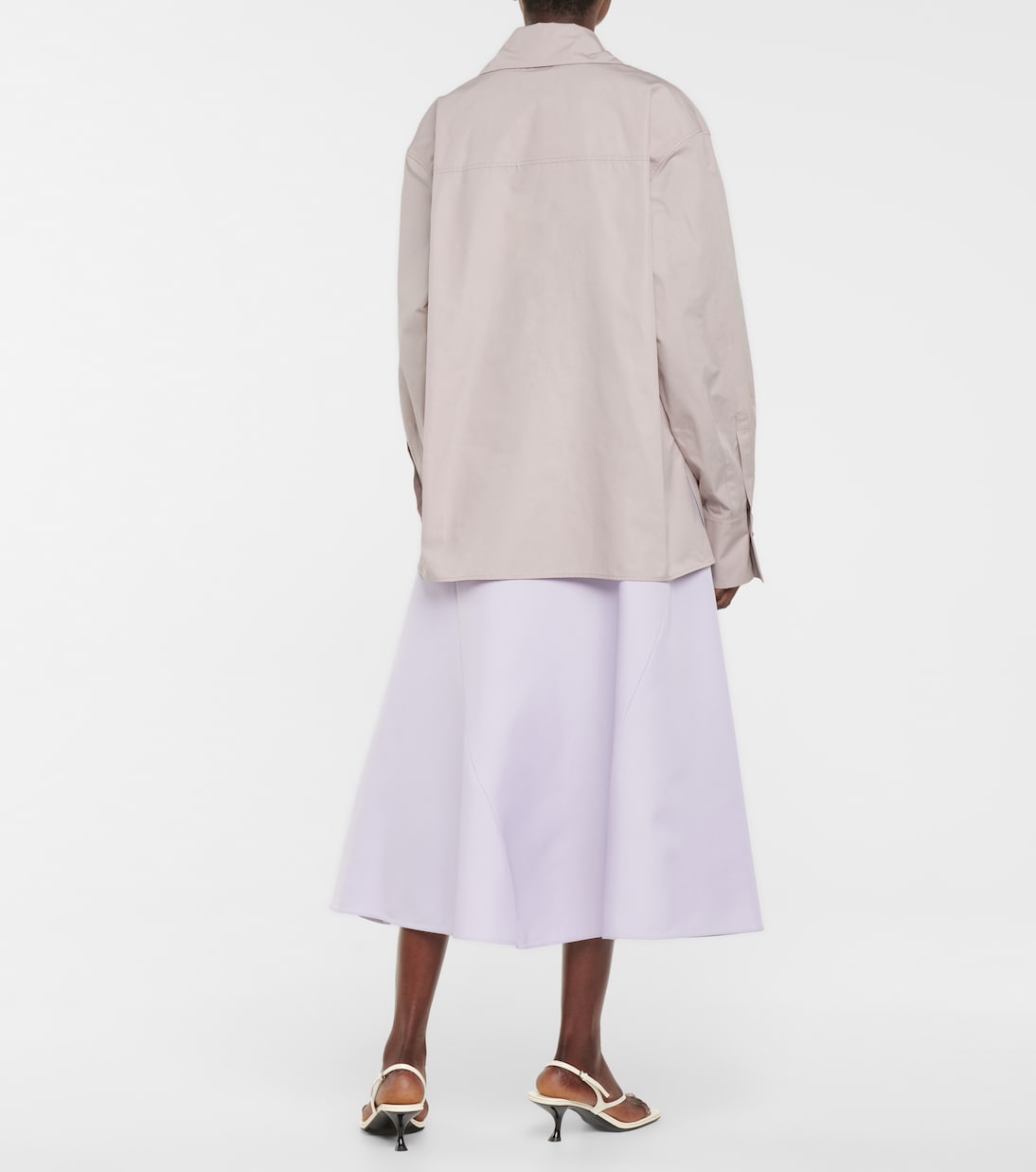 Bluse aus Baumwollpopeline | Jil Sander