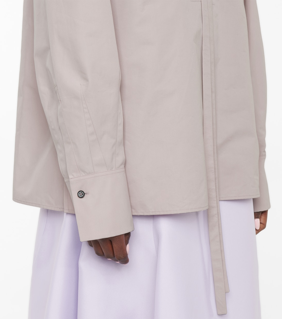 Bluse aus Baumwollpopeline | Jil Sander