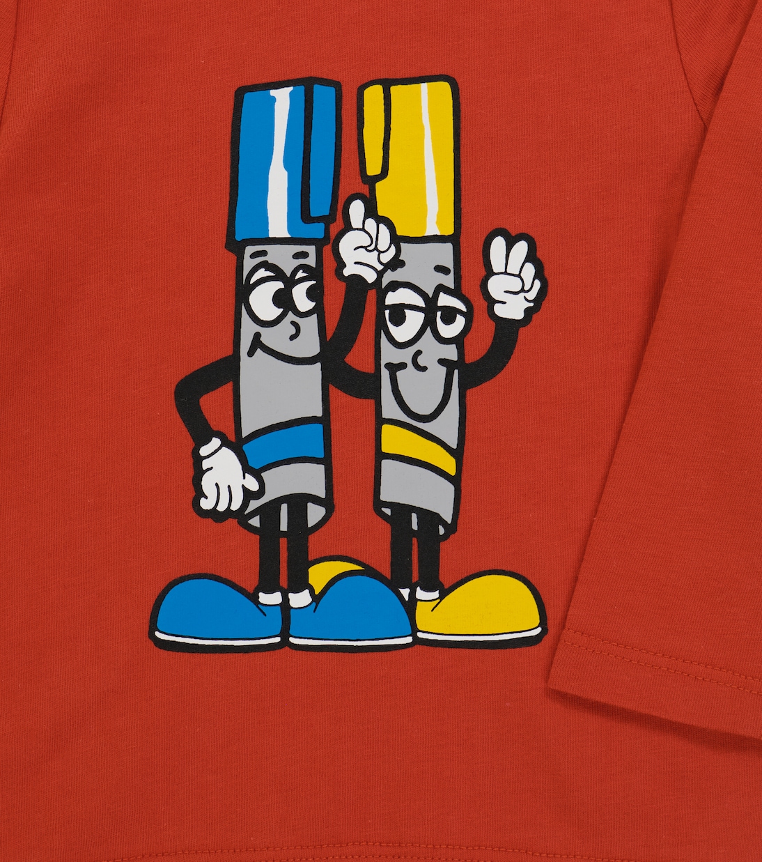 Baby Longsleeve aus Baumwoll-Jersey | Stella McCartney Kids