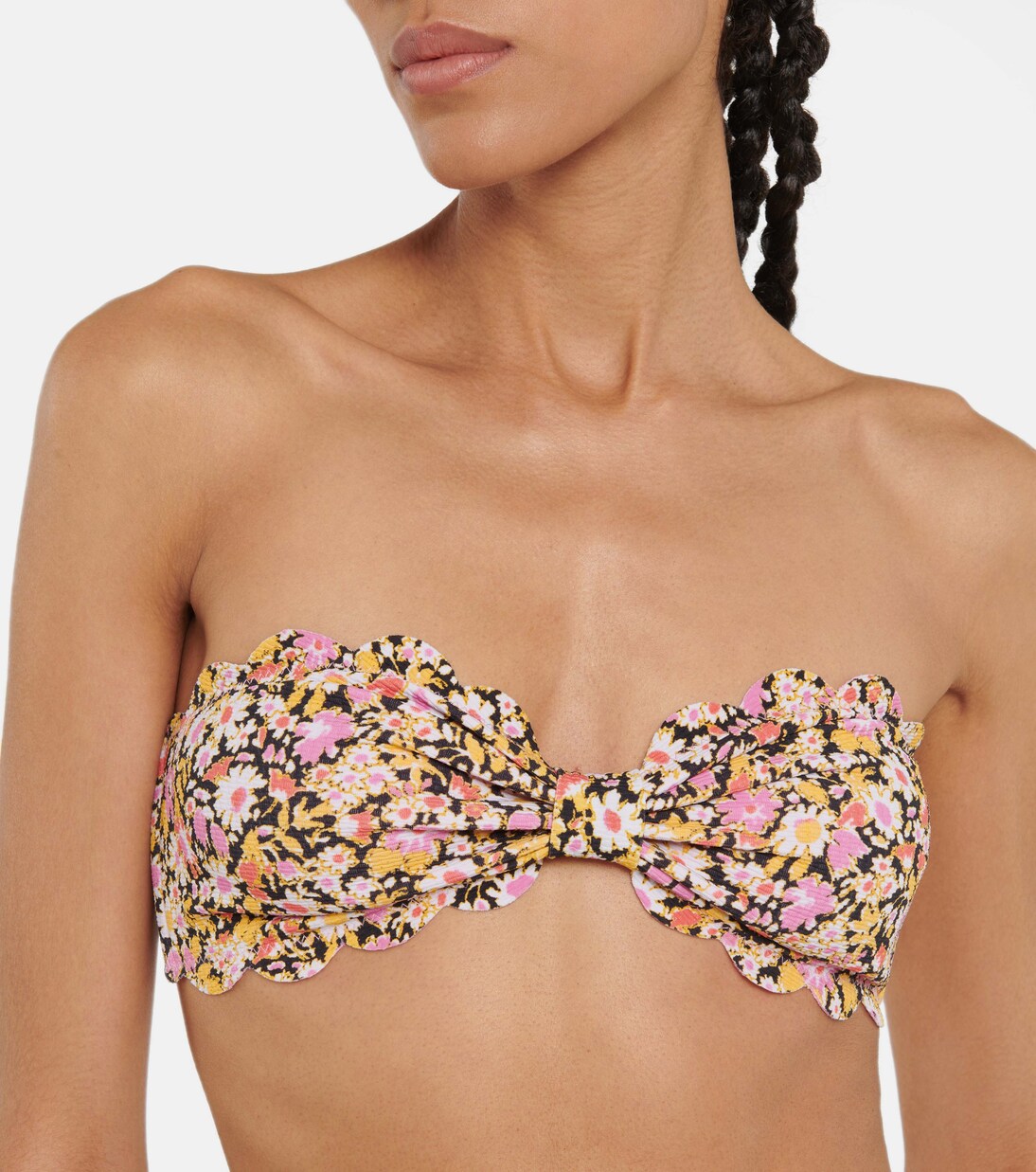 Haut de bikini Antibes à fleurs | Marysia