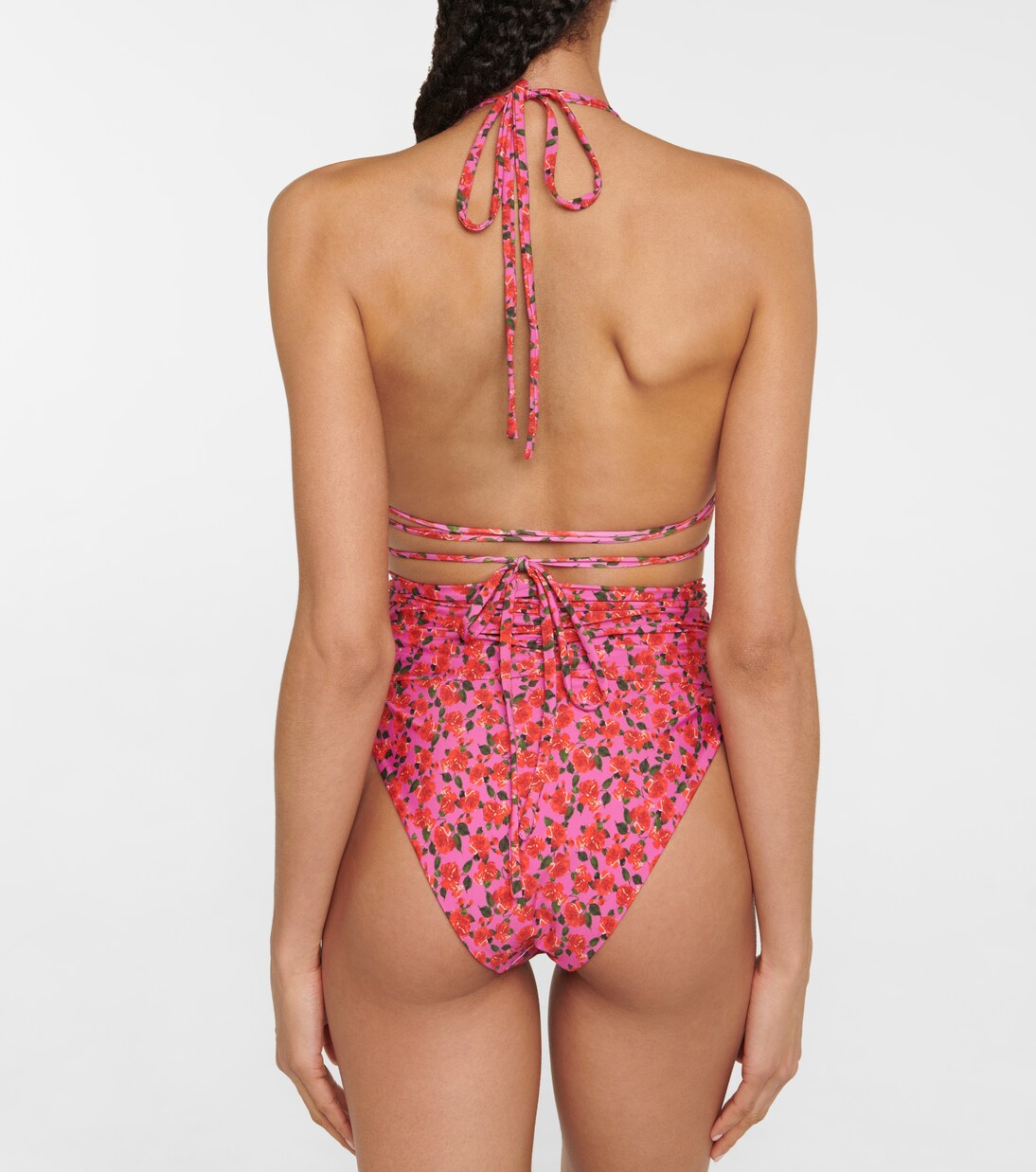 High-rise floral bikini bottoms | Magda Butrym