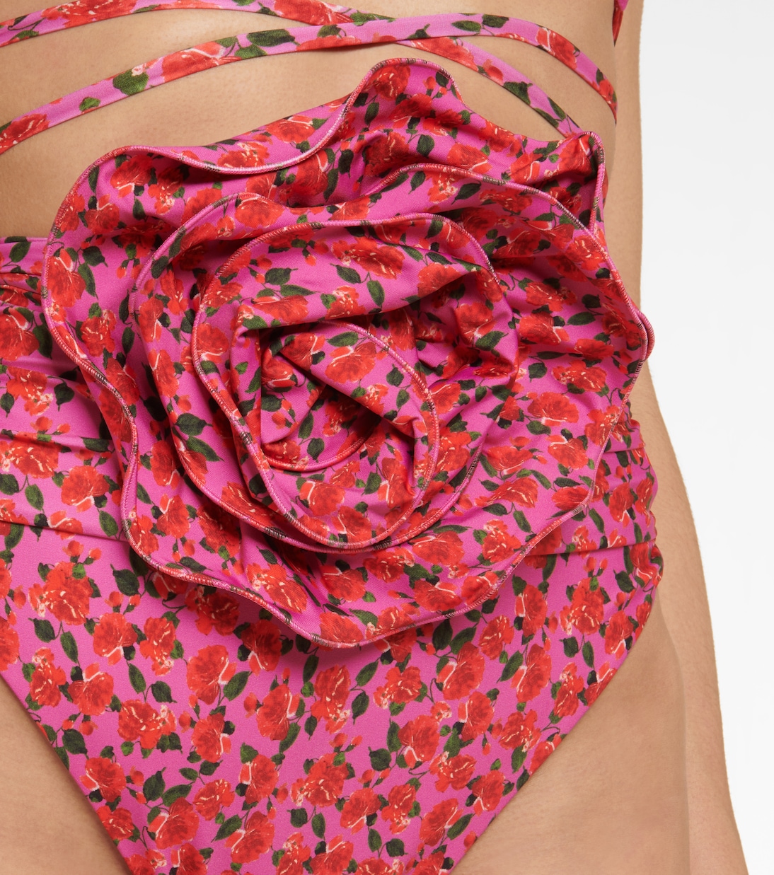 High-rise floral bikini bottoms | Magda Butrym