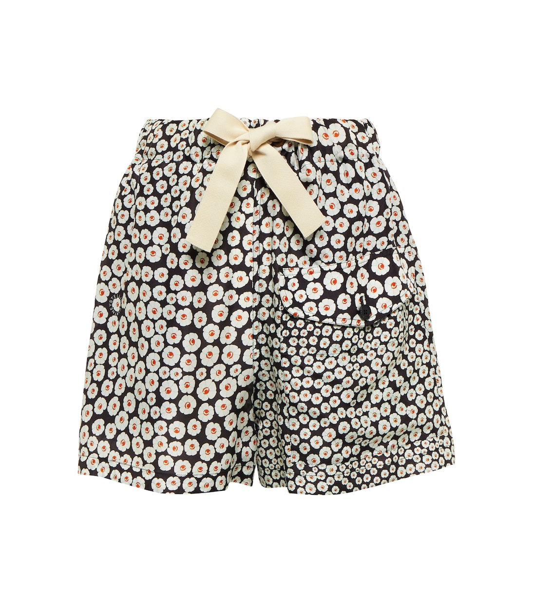 Bedruckte Shorts aus Baumwolle | Stella McCartney