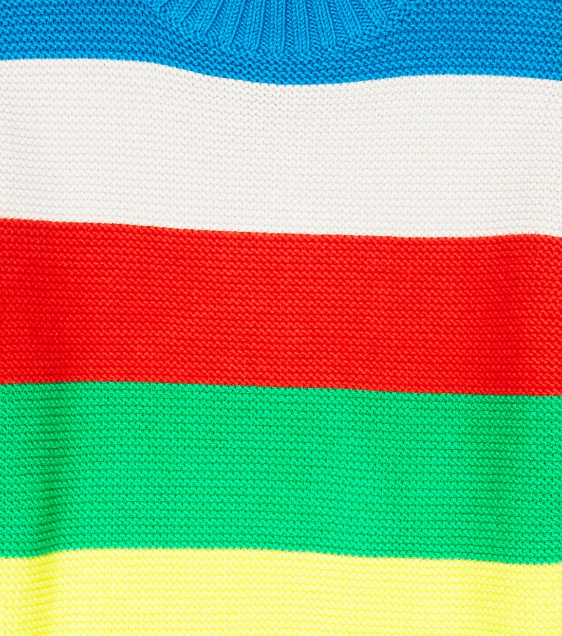 Striped cotton and wool sweater | Stella McCartney Kids