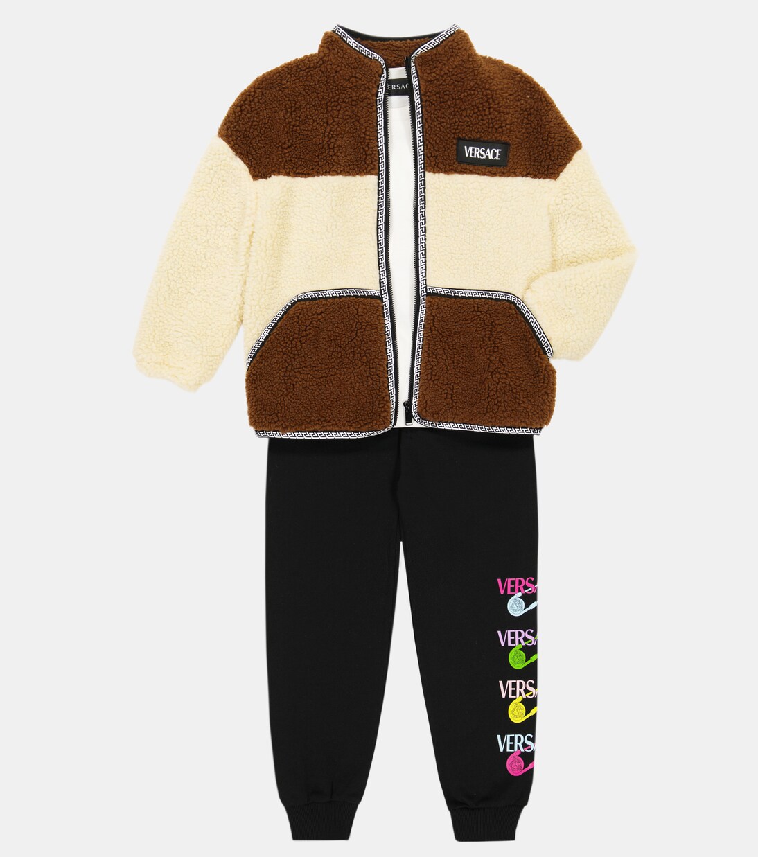 Fleece jacket | Versace Kids