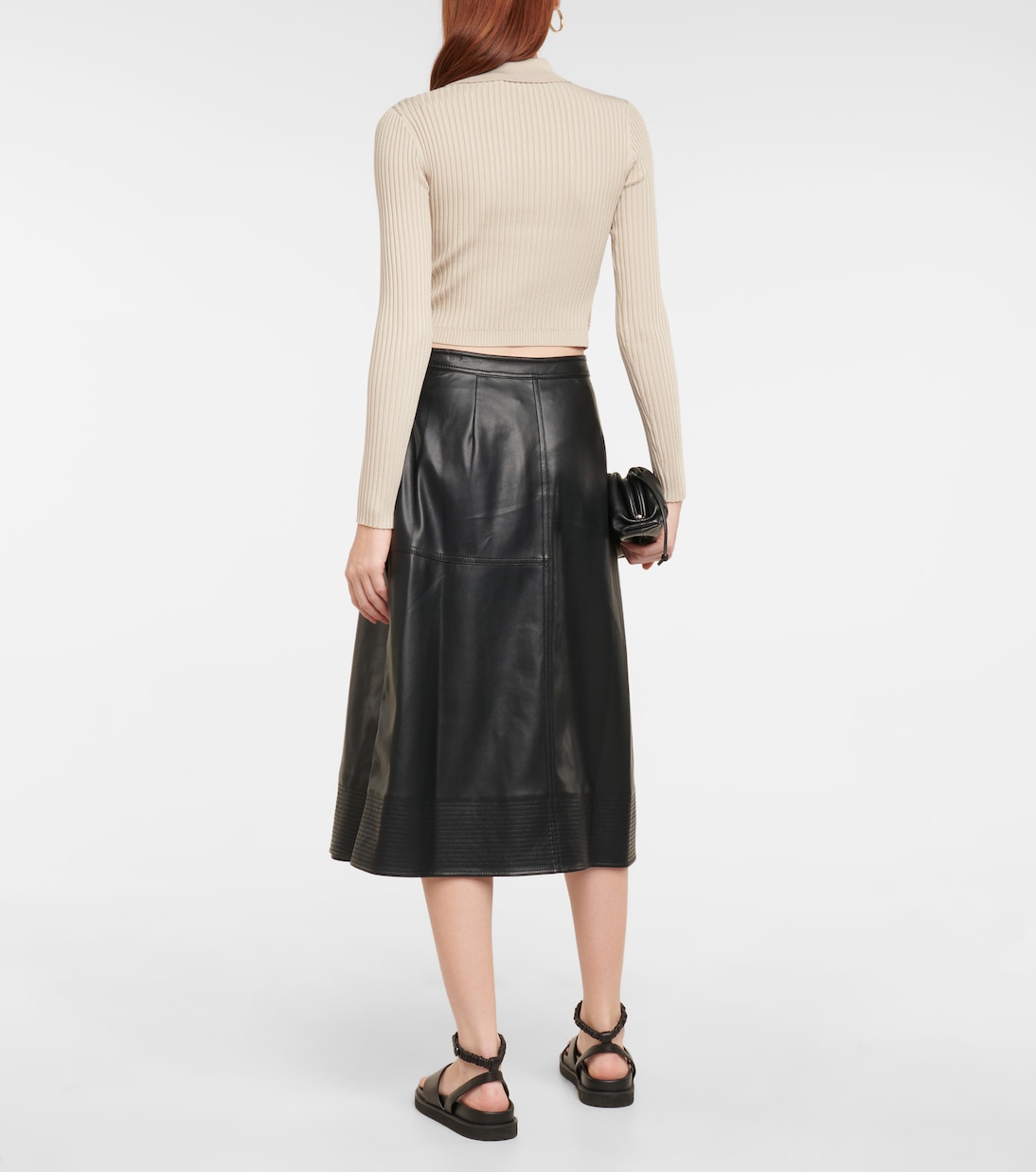 Sol ribbed-knit crop cardigan | Simkhai