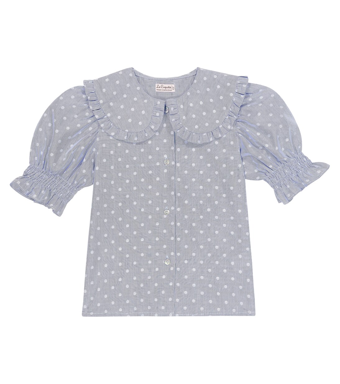 Romina cotton shirt | La Coqueta